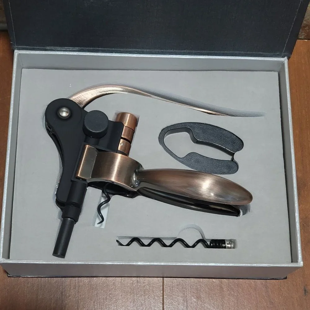JTTVO Deluxe Wine Opener Lever Corkscrew Refined Life